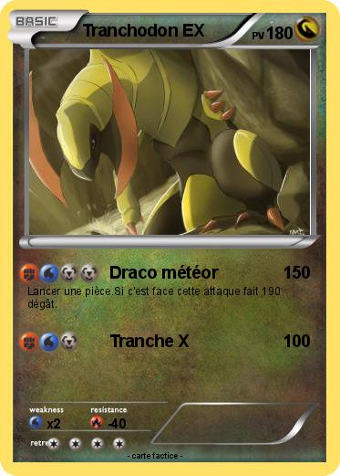 Pokemon Tranchodon EX