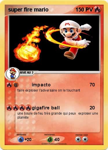 Pokemon super fire mario