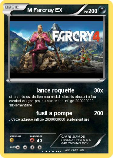 Pokemon M Farcray EX