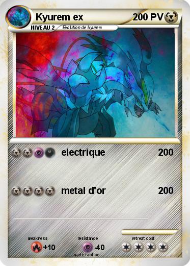 Pokemon Kyurem ex