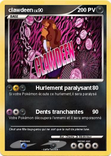 Pokemon clawdeen