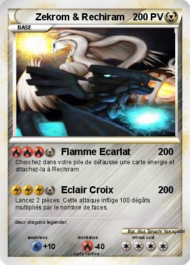 Pokemon Zekrom & Rechiram