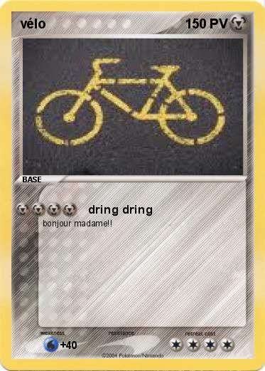 Pokemon vélo