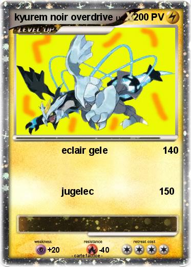 Pokemon kyurem noir overdrive