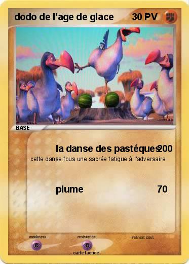 Pokemon dodo de l'age de glace