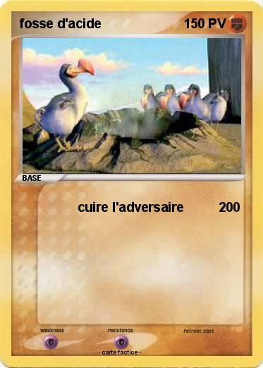 Pokemon fosse d'acide