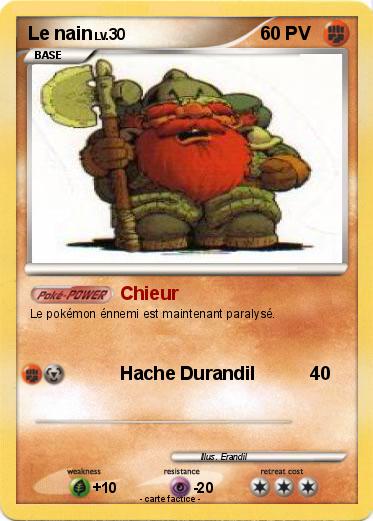 Pokemon Le nain