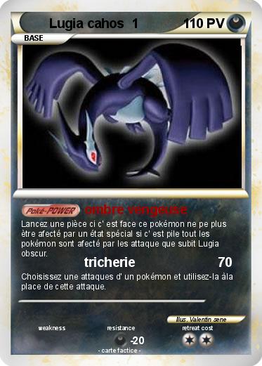 Pokemon Lugia cahos  1