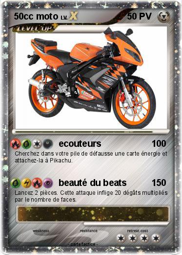 Pokemon 50cc moto