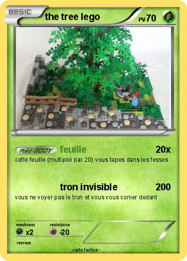 Pokemon the tree lego