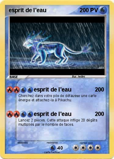 Pokemon esprit de l'eau