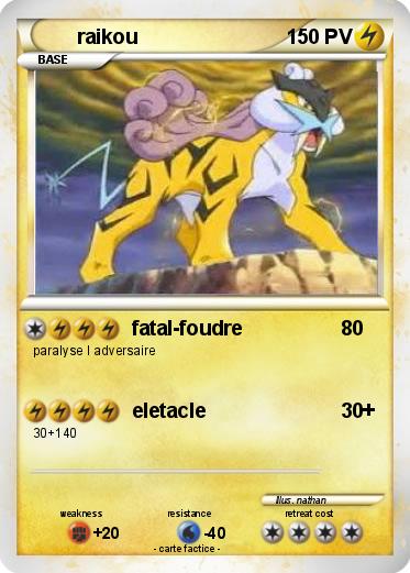 Pokemon raikou