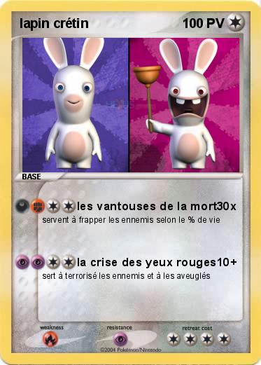 Pokemon lapin crétin