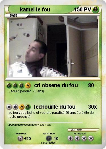 Pokemon kamel le fou