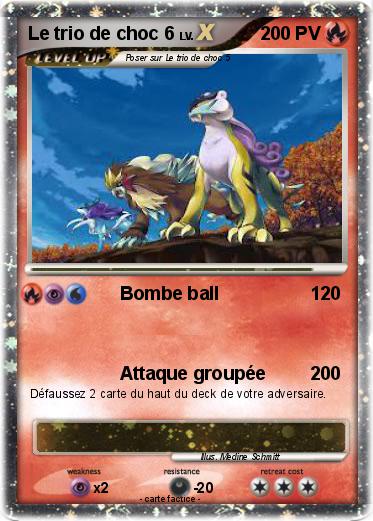 Pokemon Le trio de choc 6