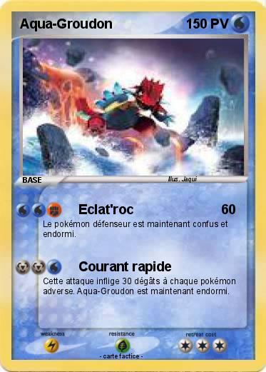 Pokemon Aqua-Groudon
