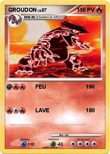 Pokemon GROUDON