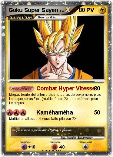 Pokemon Goku Super Sayen