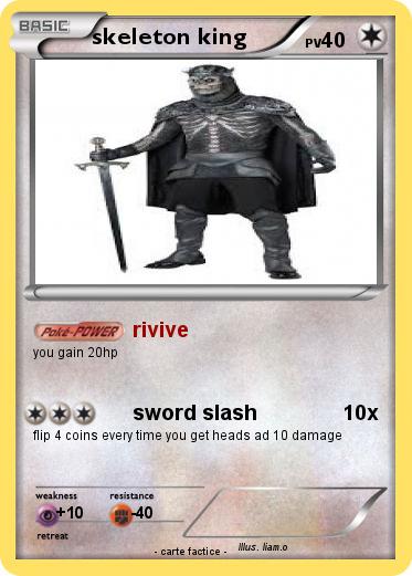 Pokemon skeleton king