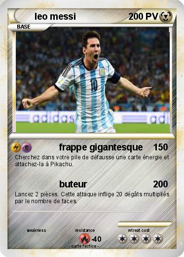 Pokemon leo messi