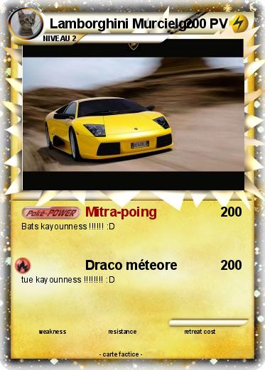 Pokemon Lamborghini Murcielgo