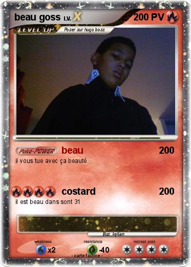 Pokemon beau goss