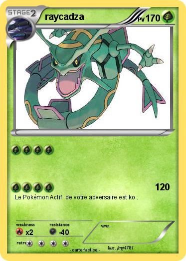 Pokemon raycadza