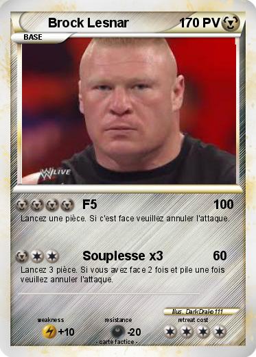 Pokemon Brock Lesnar
