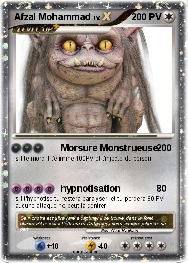 Pokemon Afzal Mohammad