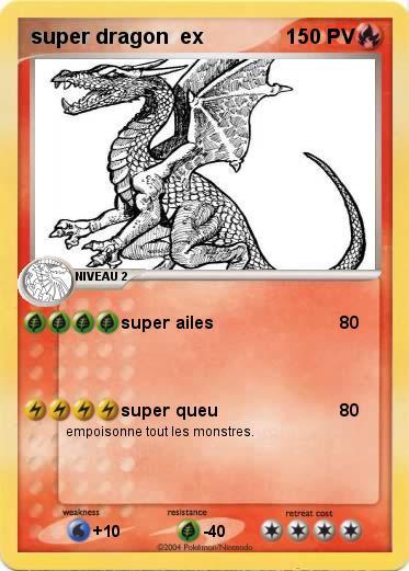 Pokemon super dragon  ex