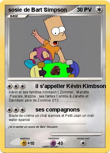 Pokemon sosie de Bart Simpson
