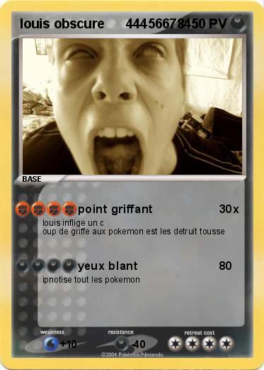 Pokemon louis obscure      4445667845
