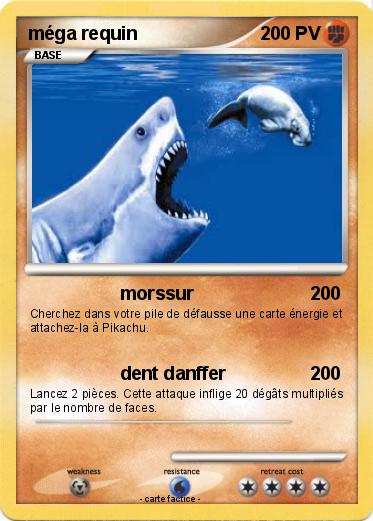 Pokemon méga requin