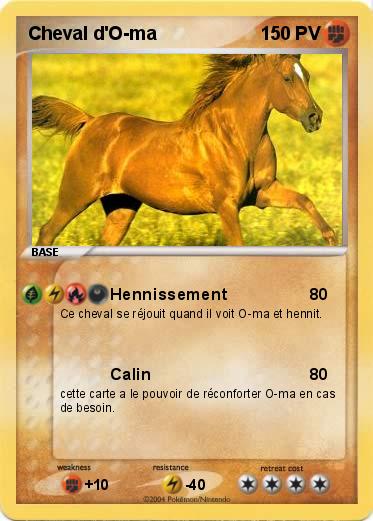 Pokemon Cheval d'O-ma