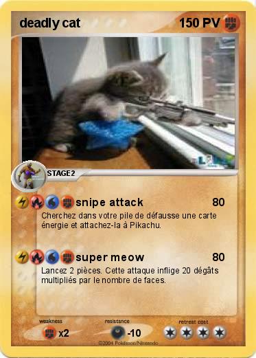 Pokemon deadly cat