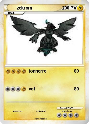 Pokemon zekrom