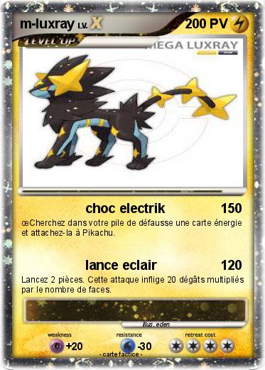 Pokemon m-luxray