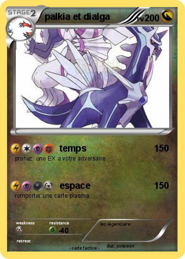 Pokemon palkia et dialga