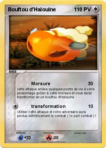 Pokemon Bouftou d'Halouine