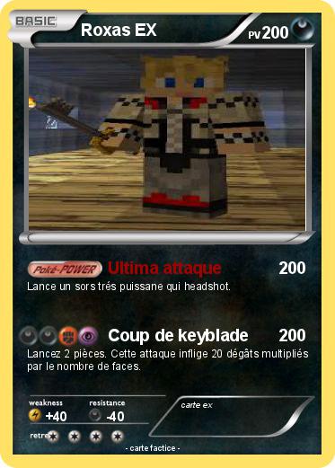 Pokemon Roxas EX