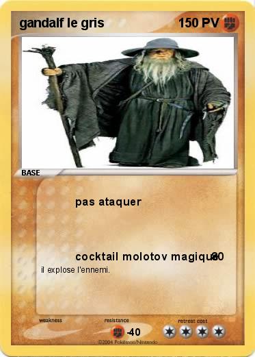 Pokemon gandalf le gris