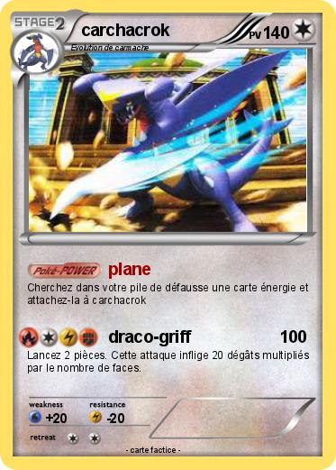 Pokemon carchacrok