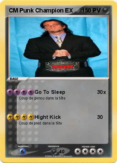 Pokemon CM Punk Champion EX