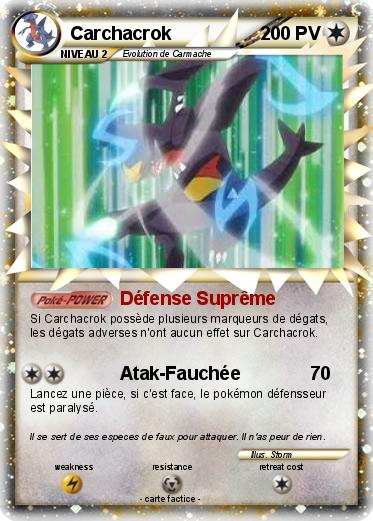 Pokemon Carchacrok