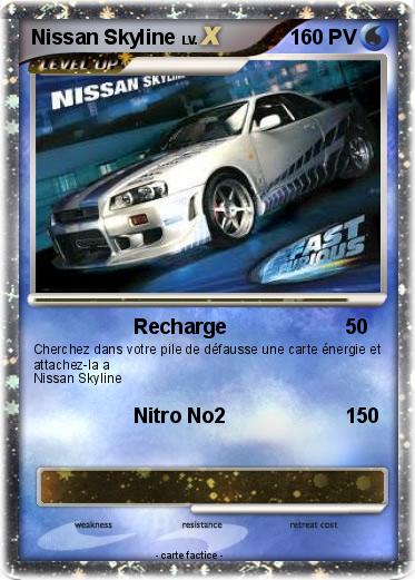 Pokemon Nissan Skyline