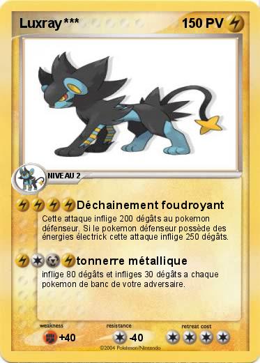 Pokemon Luxray *** 
