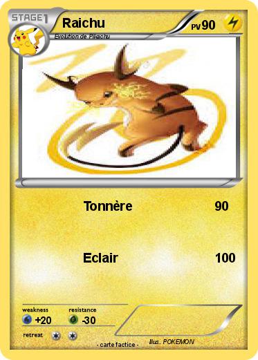 Pokemon Raichu