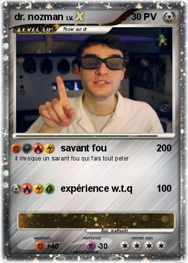 Pokemon dr. nozman