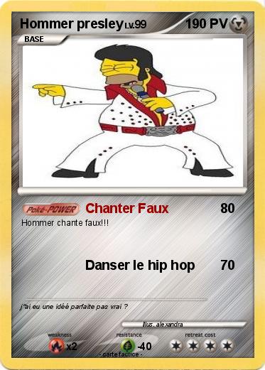 Pokemon Hommer presley