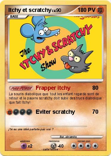 Pokemon Itchy et scratchy